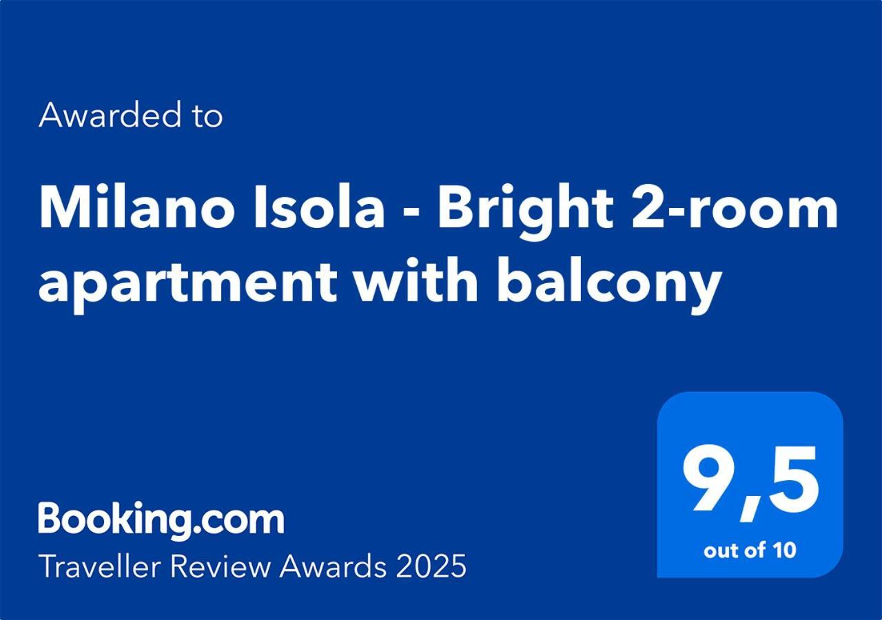 Milano Isola - Bright 2-Room Apartment With Balcony Экстерьер фото